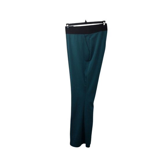 DG2 by Diane Gilman: Ponte Knit Pull-On High Rise Flare Pant, Size 2X, Green - Picture 1 of 8